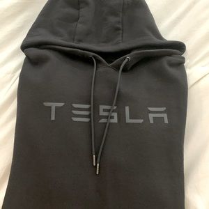 TESLA - LOGO HOODIE